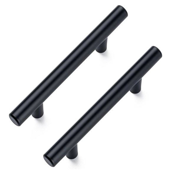 Sleek Black Cabinet Handles - Picture 1 of 4